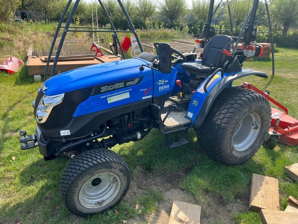 Solis 26 tractor met toebehoren, Zakelijke goederen, Gebruikt, Tot 2500, Tot 80 Pk, Ophalen