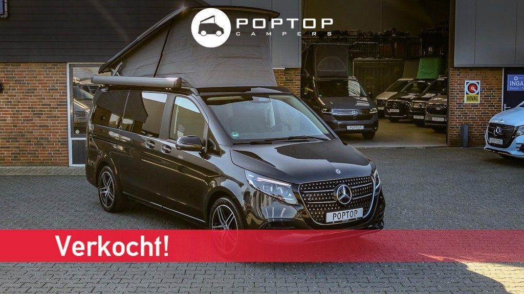 Mercedes-Benz V-Klasse V250 Marco Polo Airmatic, luchtvering, Automaat, Buscamper of Camperbus, Mercedes-Benz, Bedrijf