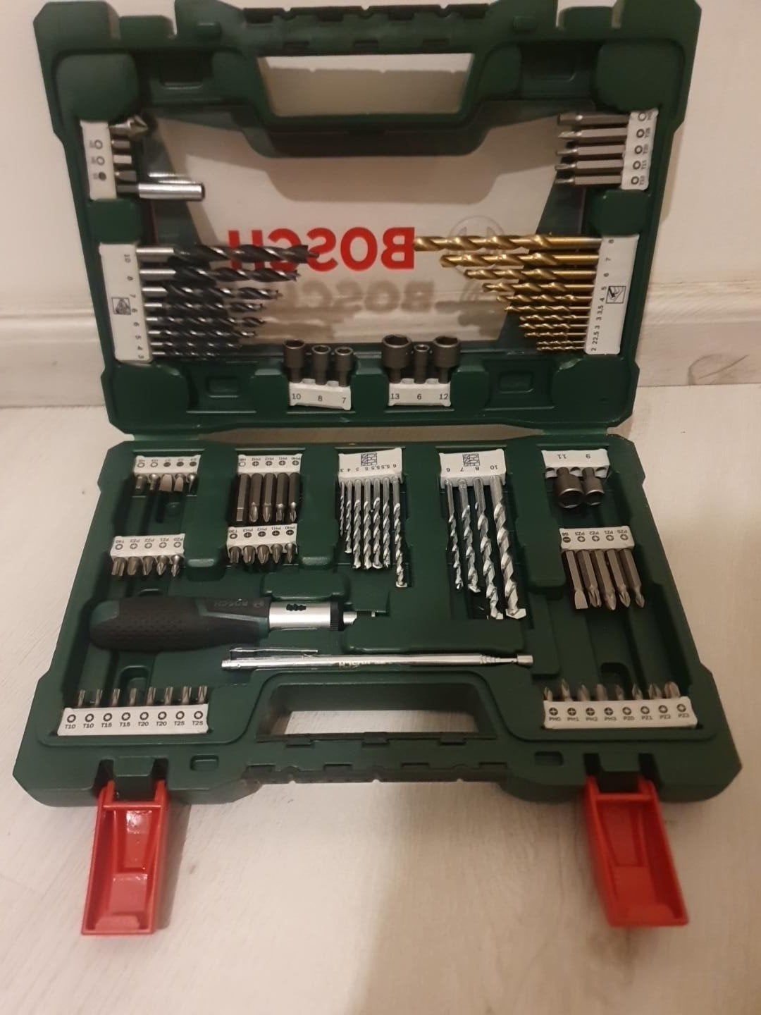 Bosch – Coffret 91 pièces de forets, embouts et accessoires, Ophalen, Nieuw