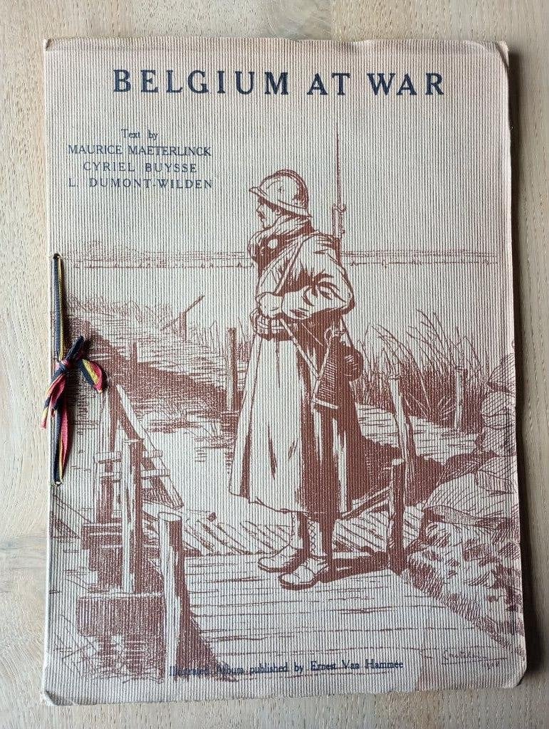 Belgium at War / La Belgique en guerre WO I, Livres, Guerre & Militaire, Utilisé, Général, Avant 1940, Enlèvement