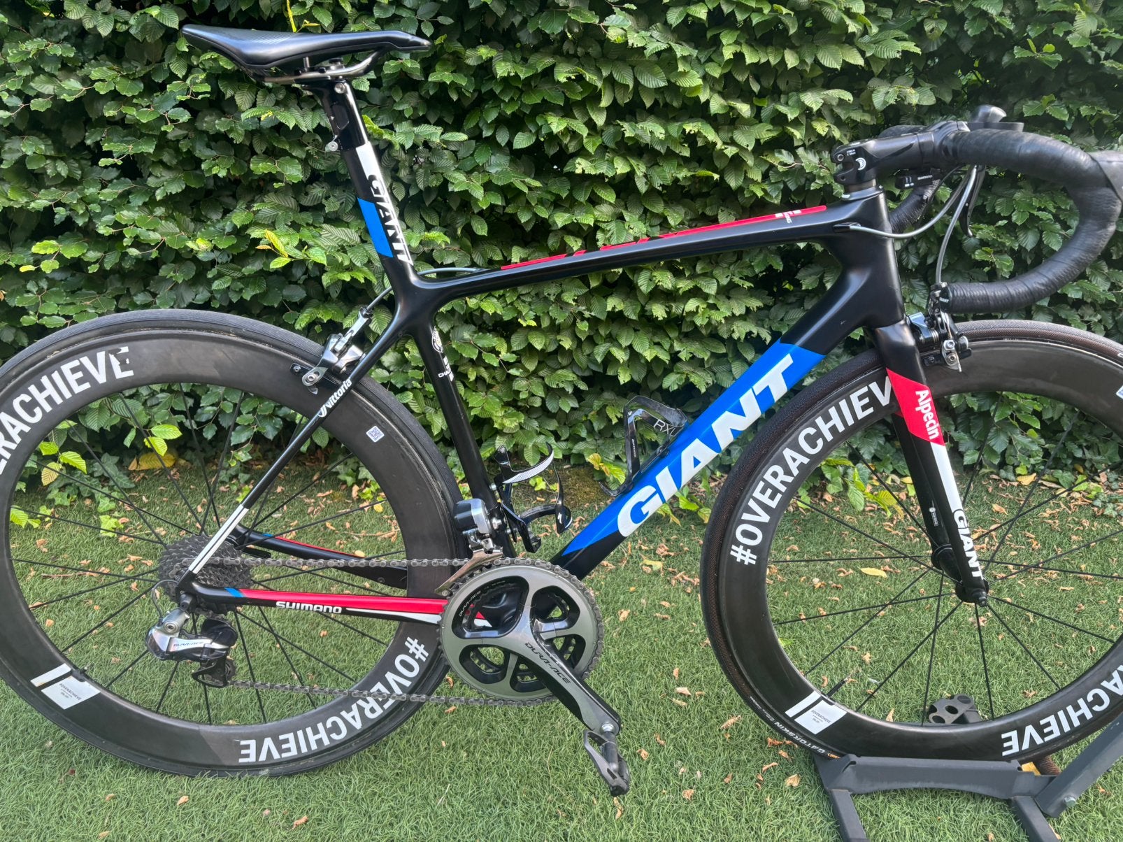 Top Racefiets Giant TCR teambike Di2, Enlèvement, Comme neuf, Carbone, Giant