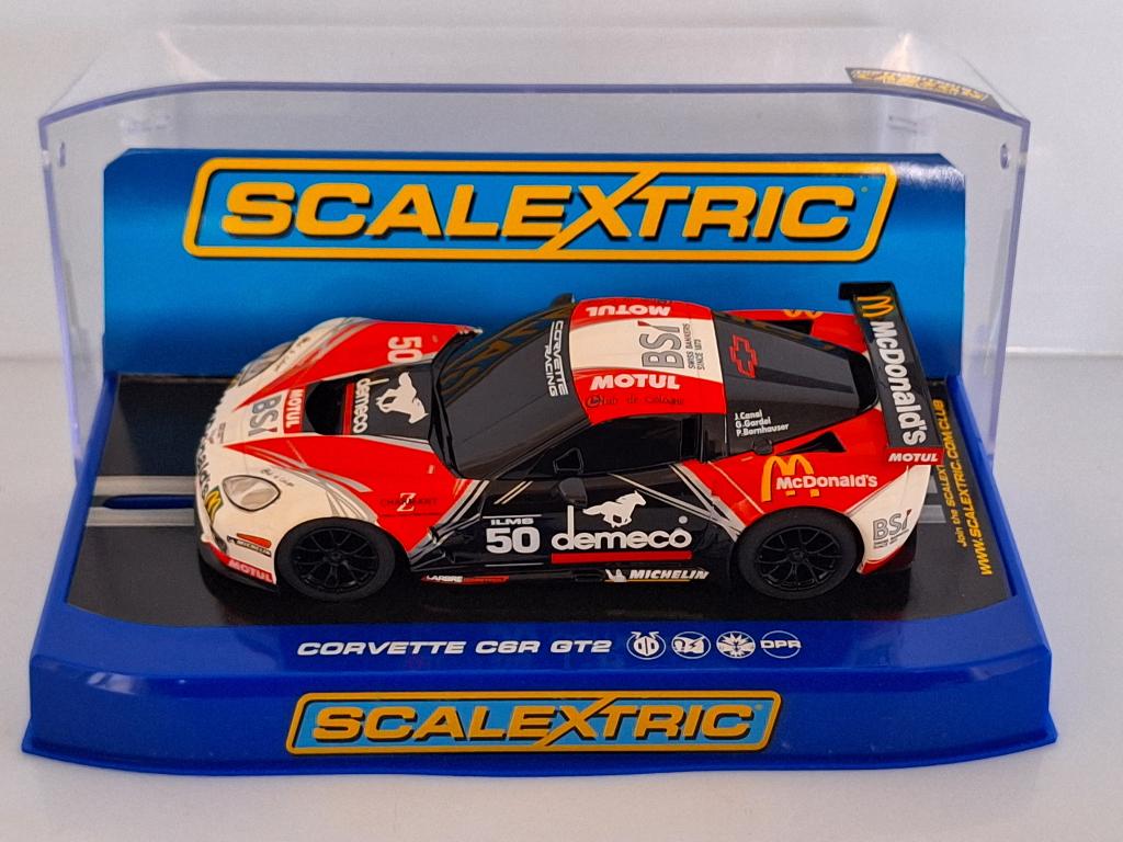 Scalextric Chevrolet Corvette GT2 Larbre Competition C3280, Overige merken, Racebaan, Nieuw, Ophalen of Verzenden