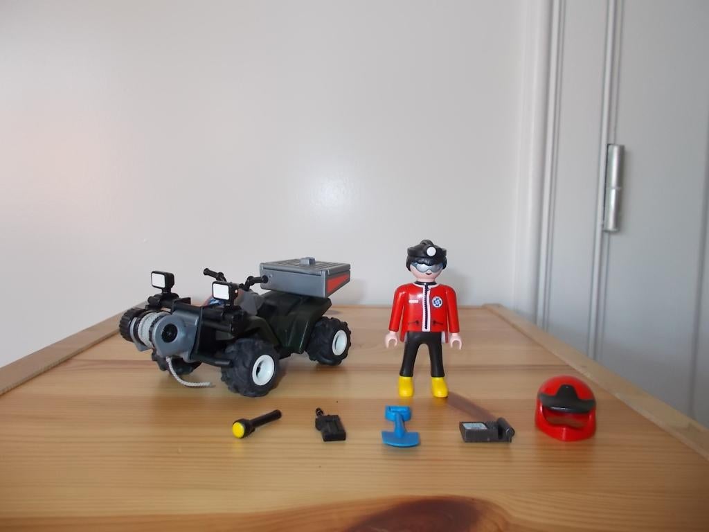 PLaymobil reddingsquad - compleet, Ophalen of Verzenden, Zo goed als nieuw, Complete set
