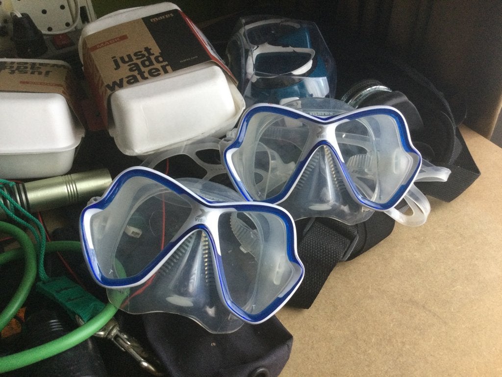 Mares X-Vision duikmasker “ Nieuw “ - Ecocheques, Enlèvement ou Envoi, Neuf, Lunettes de plongée ou Tuba