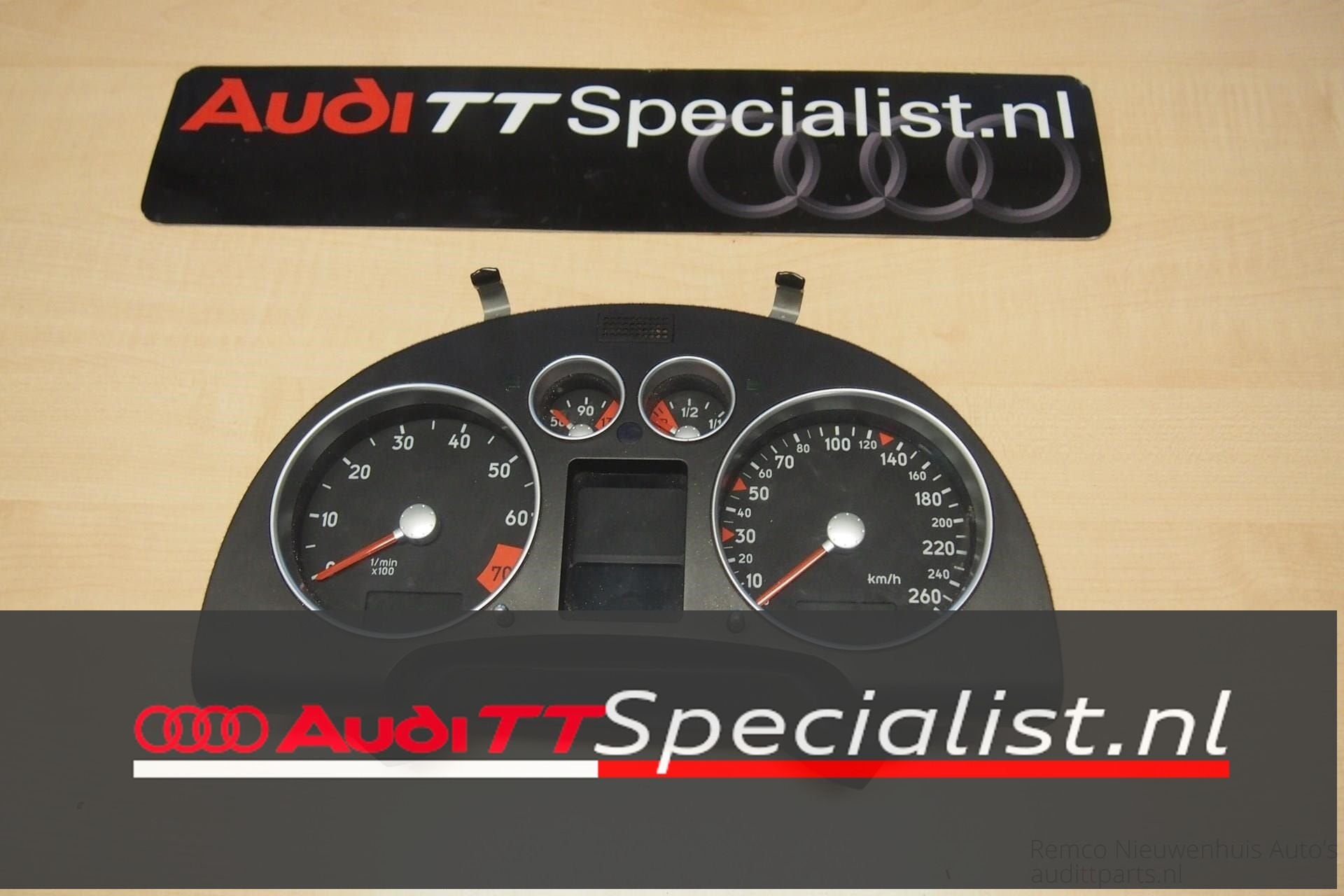 Tellerklok/combi-instrument gereviseerd Audi TT 8N 1998-2006, -, Audi, -, Enlèvement ou Envoi