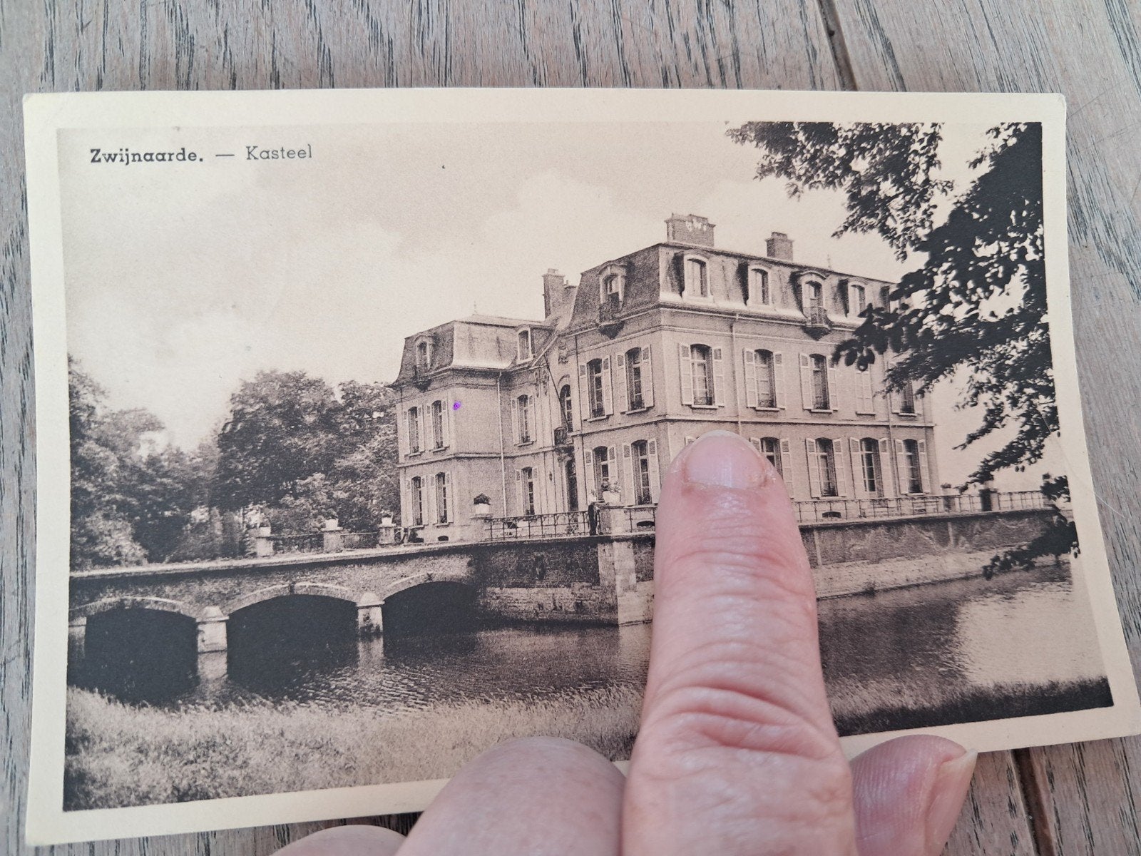 Oude beschreven pk: Kasteel Zwijnaarde, Ophalen of Verzenden