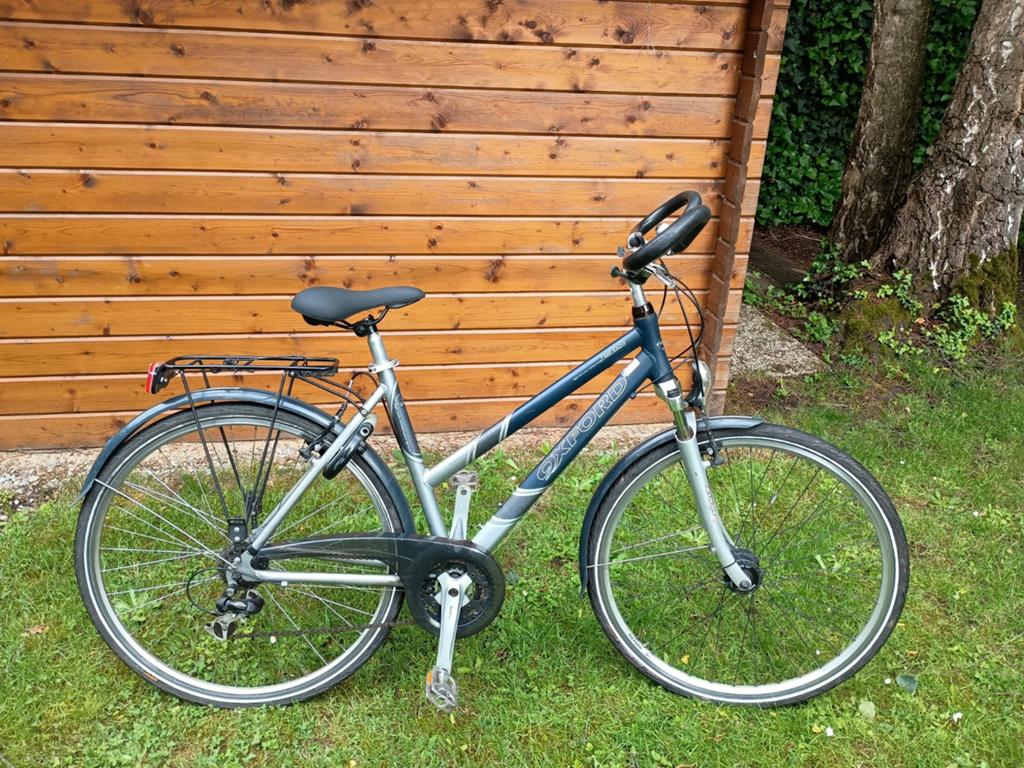 Aluminium damesfiets oxford, Fietsen en Brommers, Fietsen | Dames | Sportfietsen en Toerfietsen, Zo goed als nieuw, 15 tot 20 versnellingen