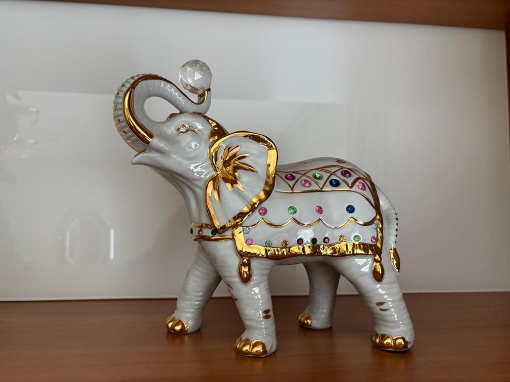 Olifant Capodimonte Swarovski, Ophalen, Zo goed als nieuw, Dier