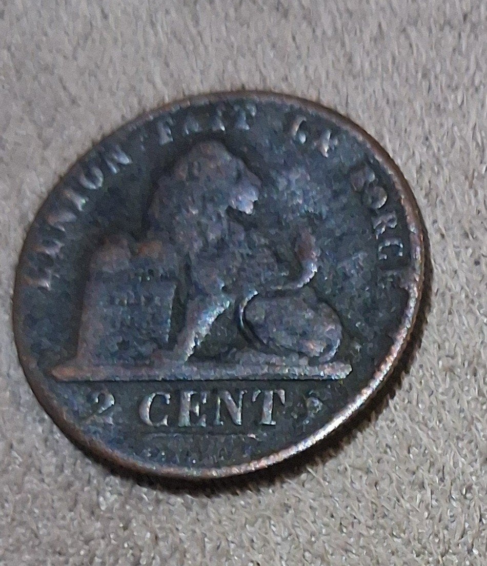 2 centimes 1849, Timbres & Monnaies, Enlèvement ou Envoi