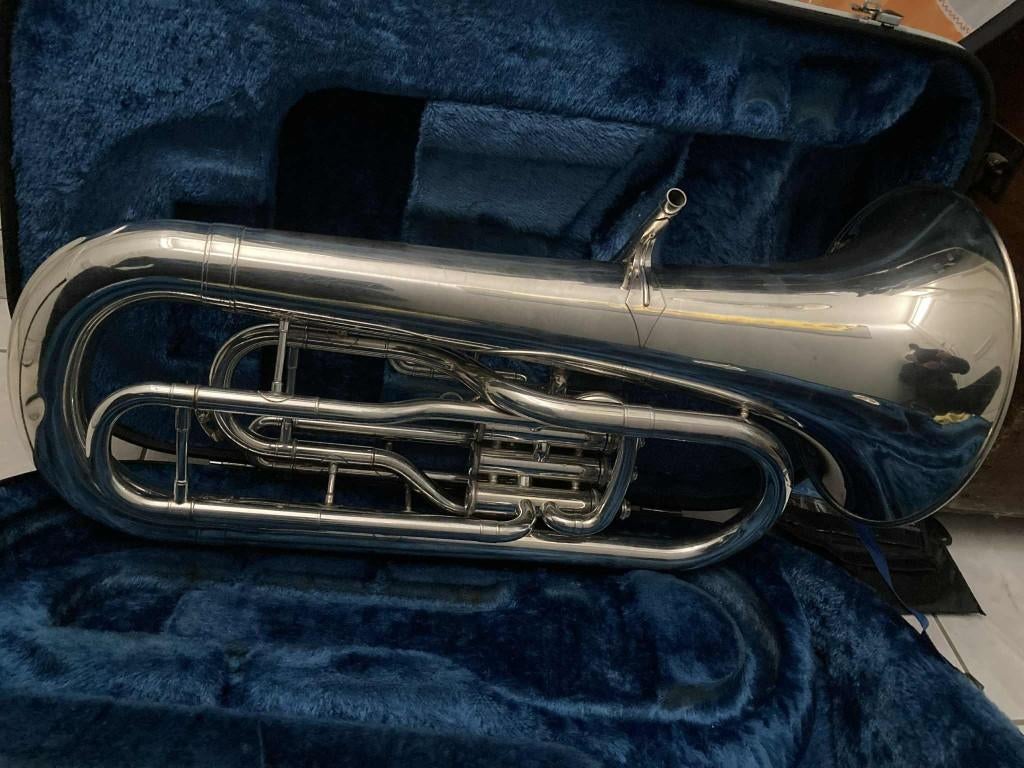Bariton, Muziek en Instrumenten, Ophalen, Zo goed als nieuw, Met koffer