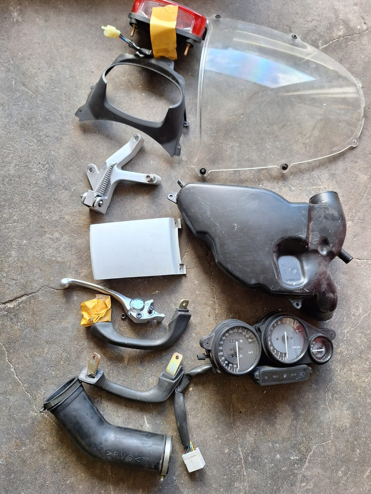 Lot de pièces Yamaha YZF 600 R Thundercat, Motos, Enlèvement ou Envoi
