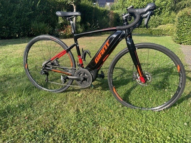 Giant Road-E, Vélos & Vélomoteurs, Vélos | Vélos de course, Utilisé, Giant, Frein à disque, Aluminium, Enlèvement