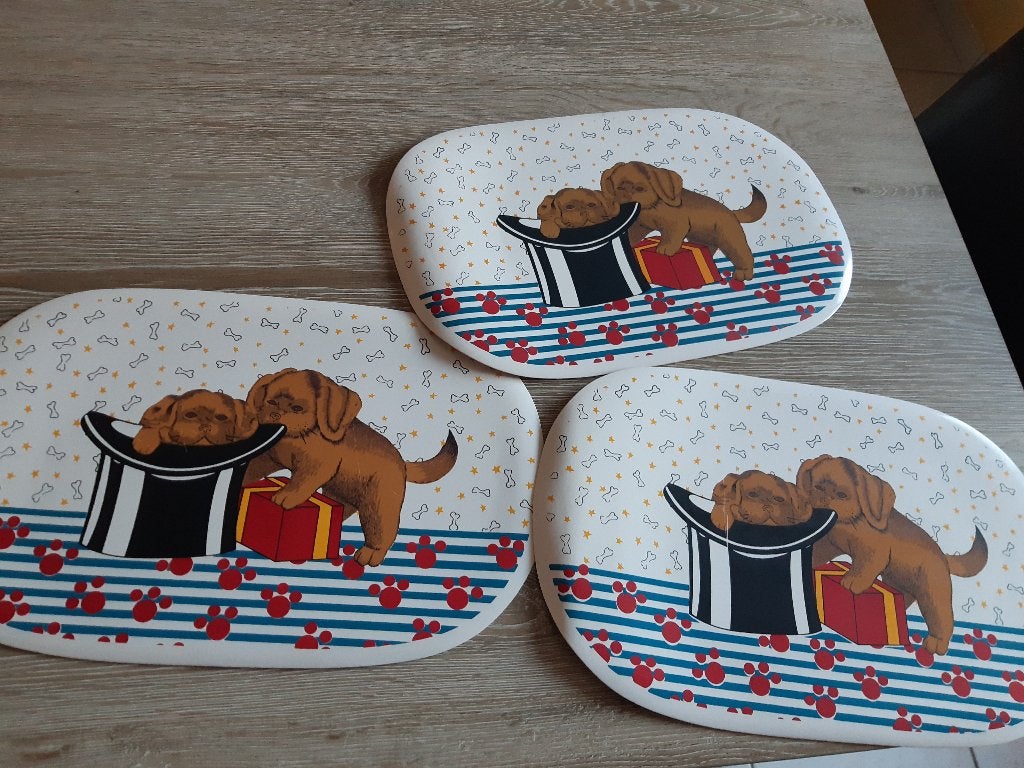 Sets de table pour enfants, Maison & Meubles, Plastique, 30 cm, Enlèvement, Set de table