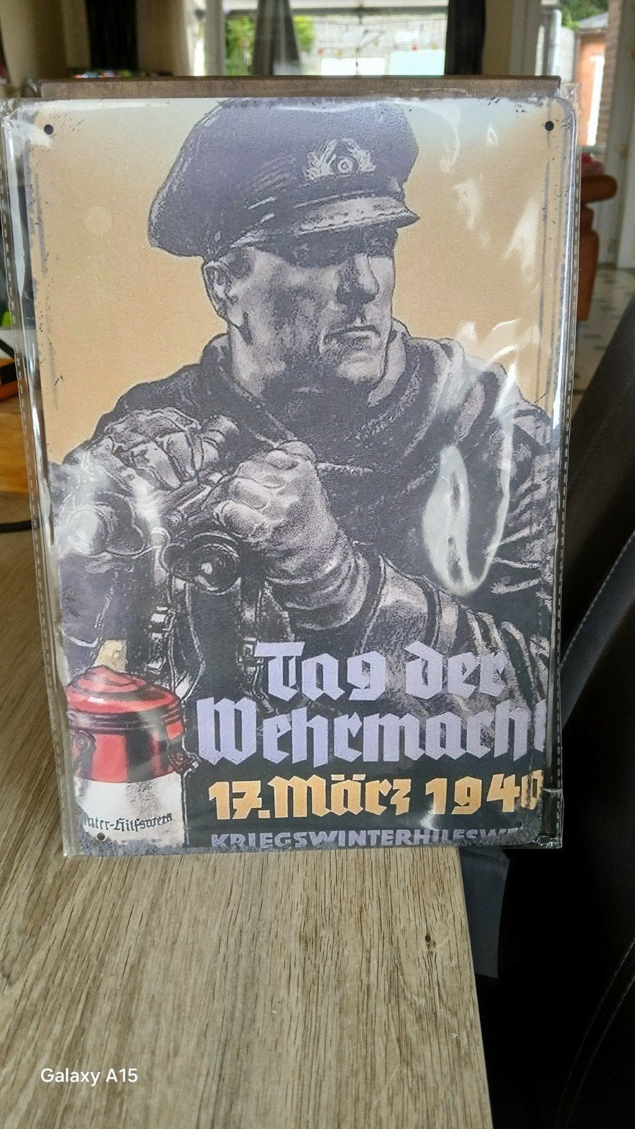 dag van de weefmachines 17 maart 1941, Verzamelen, Ophalen of Verzenden, Nieuw, Reclamebord