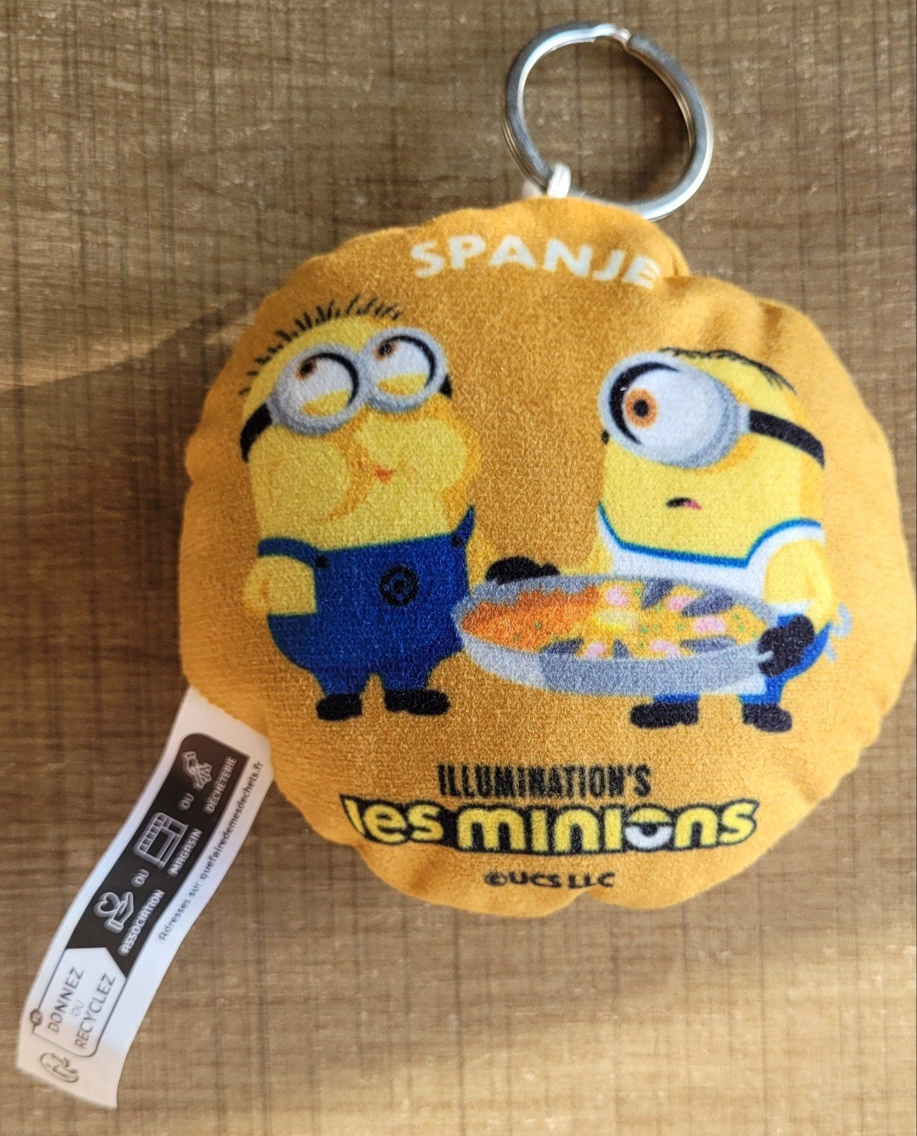Minions: sleutelhanger, Ophalen of Verzenden, Zo goed als nieuw, Knuffel of Figuurtje
