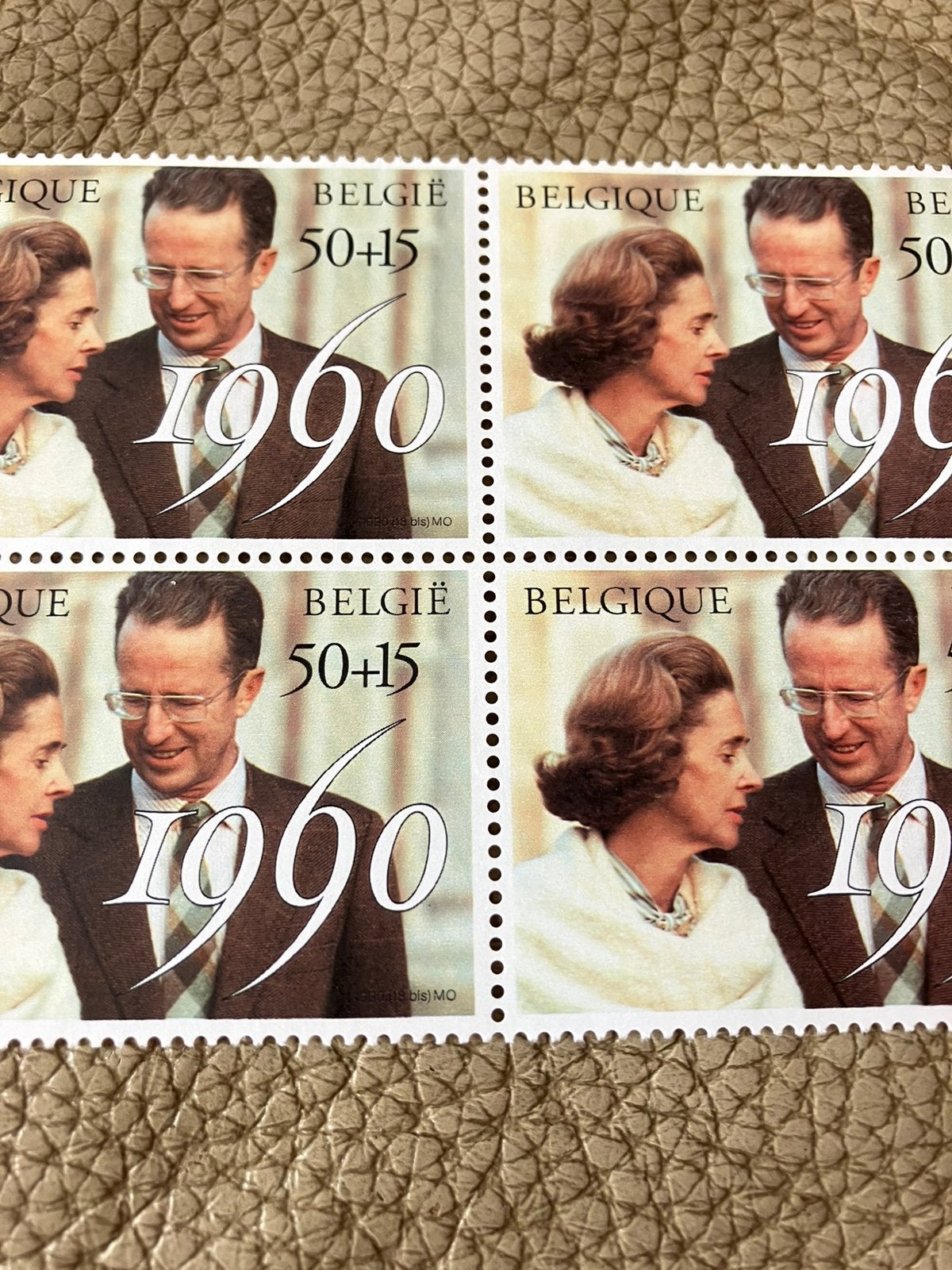 FABIOLA & BOUDEWIJN 🇧🇪 1960, 4 x 65 fr., Ophalen of Verzenden, Postfris