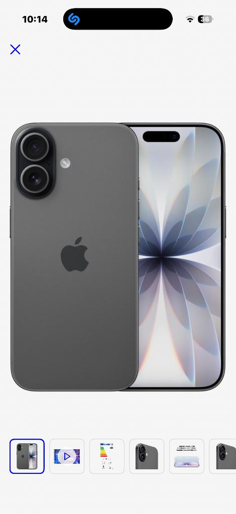 iPhone 17 zwart 256gb, Télécoms, Téléphonie mobile | Housses, Coques & Façades | Apple iPhone, IPhone 17, Noir, Enlèvement, Utilisé