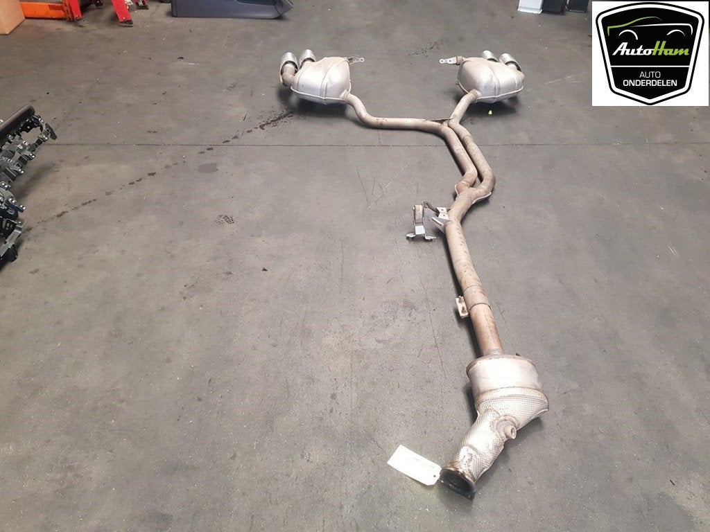 UITLAAT MIDDEN+EINDDEMPER Porsche Macan (95B), Auto-onderdelen, Dhr. J. Ham, Gebruikt, Administratie@autoham.nl, Porsche