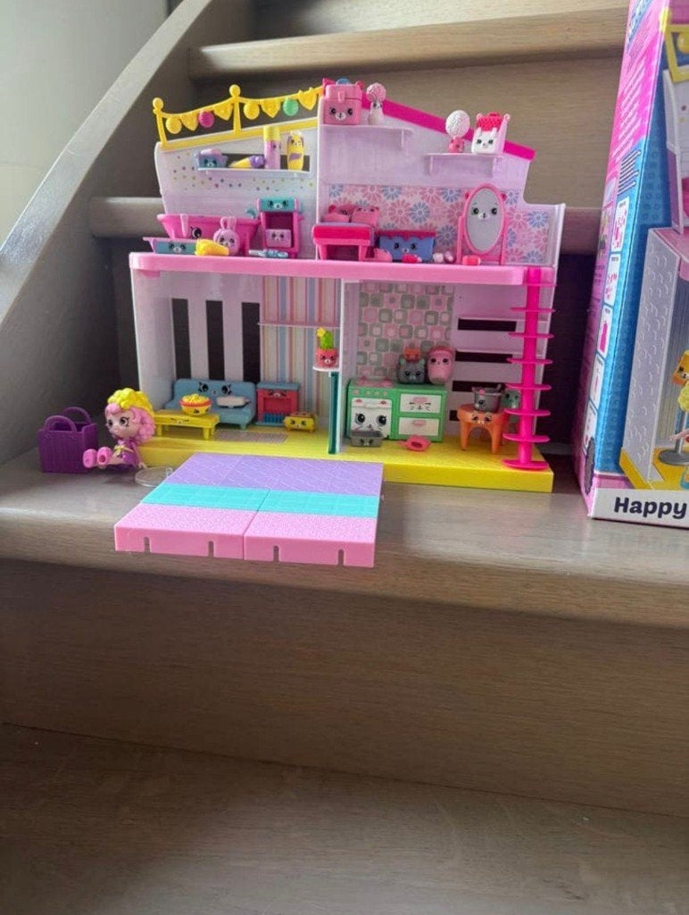 Prachtig poppenhuis Happy Places Shopkins afwasbaar, Ophalen, Poppenhuis
