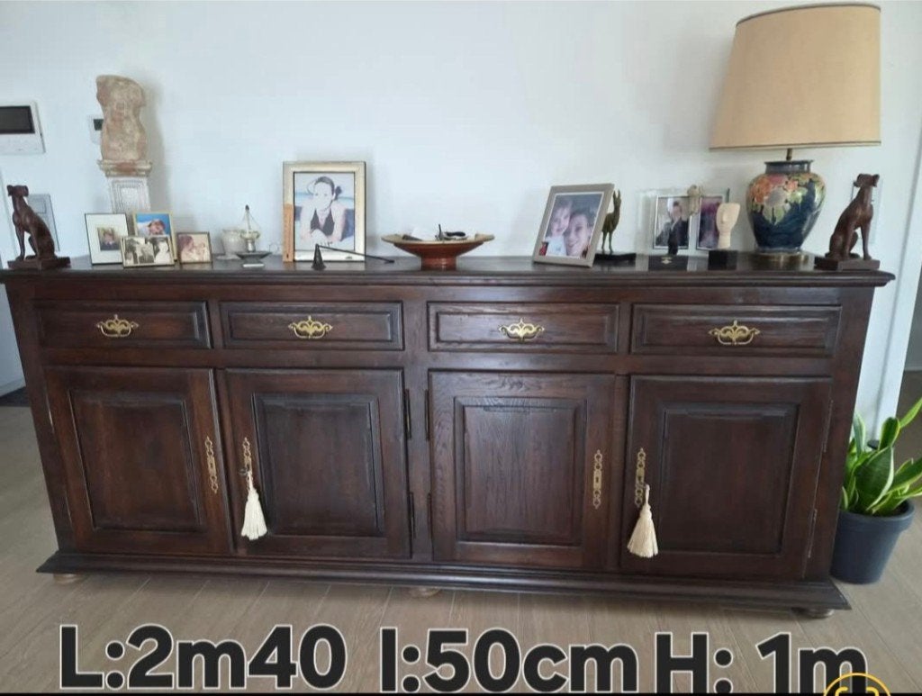 Dressoir, Maison & Meubles, Enlèvement, Comme neuf, Chêne
