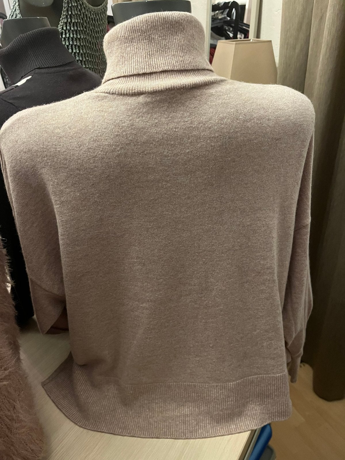 Beige  fijne  wollen coltrui van Esprit maat L NIEUWSTAAT, Kleding | Dames, Ophalen of Verzenden, Zo goed als nieuw, Maat 42/44 (L)