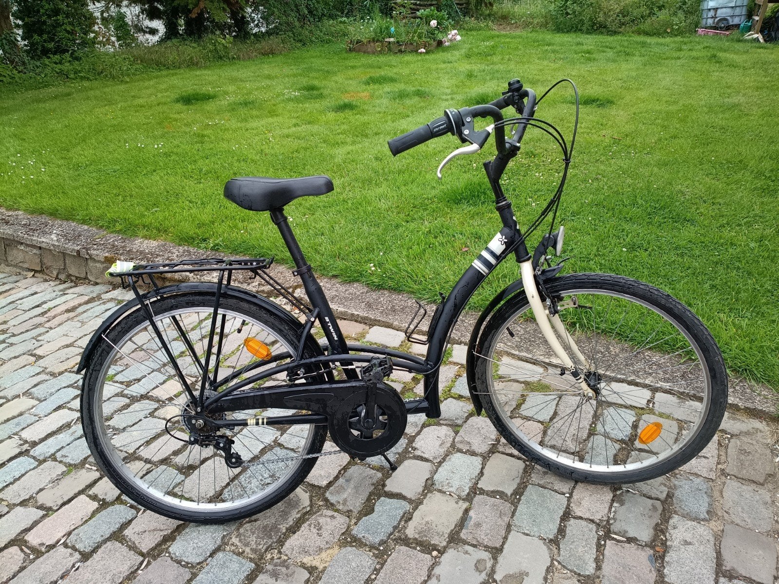 B'twin Elops 3-fiets, Ophalen