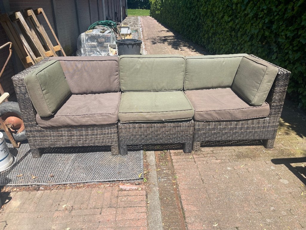 loungeset, Tuin en Terras, Ophalen, Gebruikt, Kunststof, Loungeset
