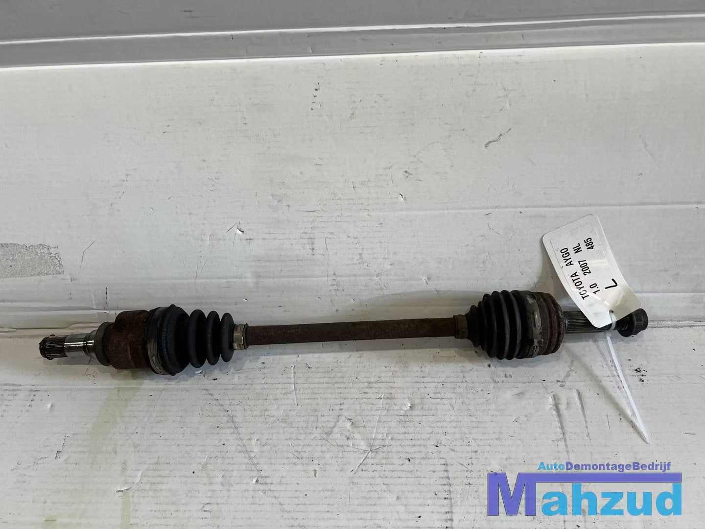 TOYOTA AYGO Links aandrijfas 2005-2014, Info@toyota.co.jp, Toyota Motor Corporation, Toyota-Cho 1
471-8571  Toyota City, Toyota