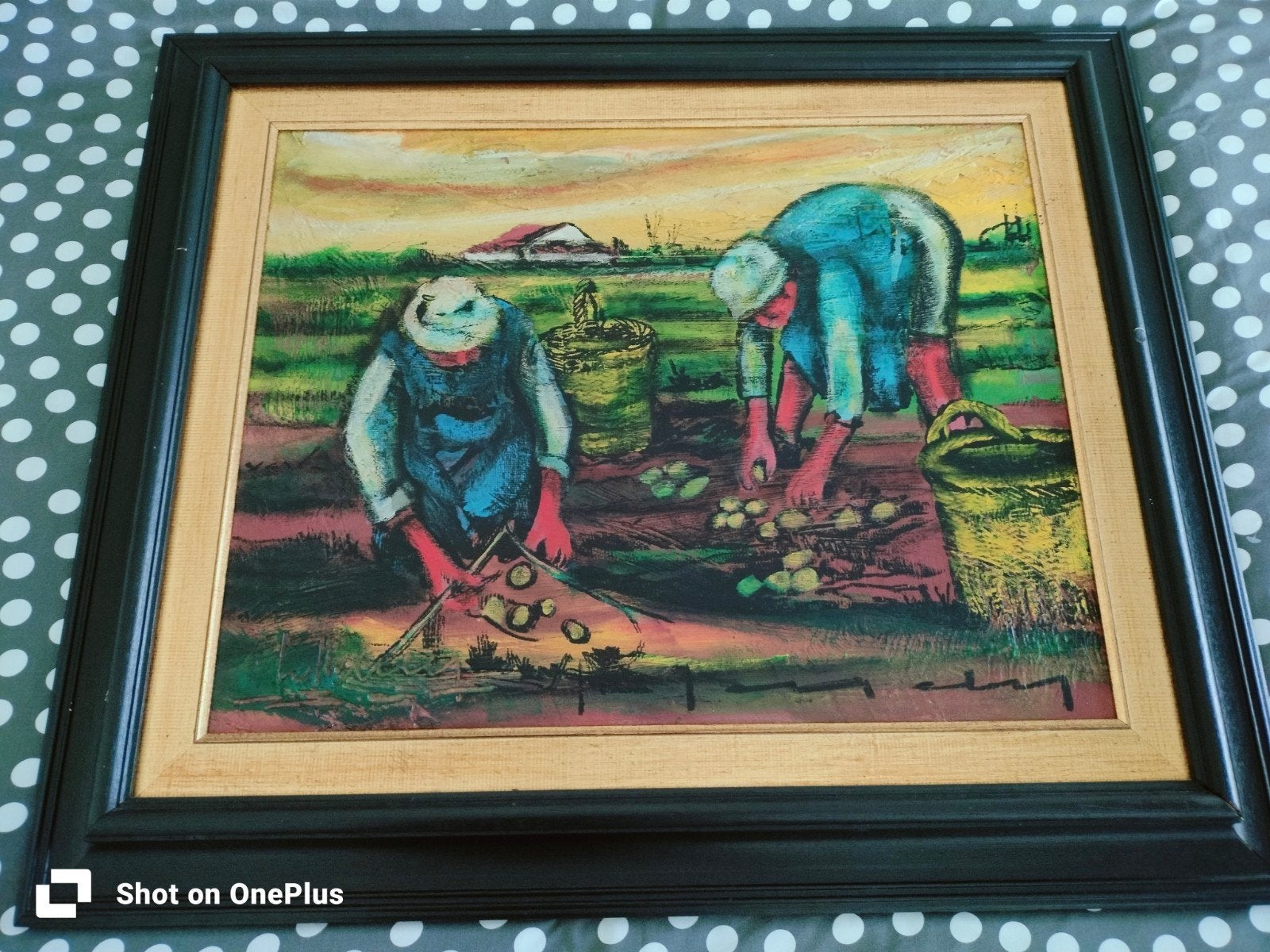 te koop schilderij van Tessely, Ophalen
