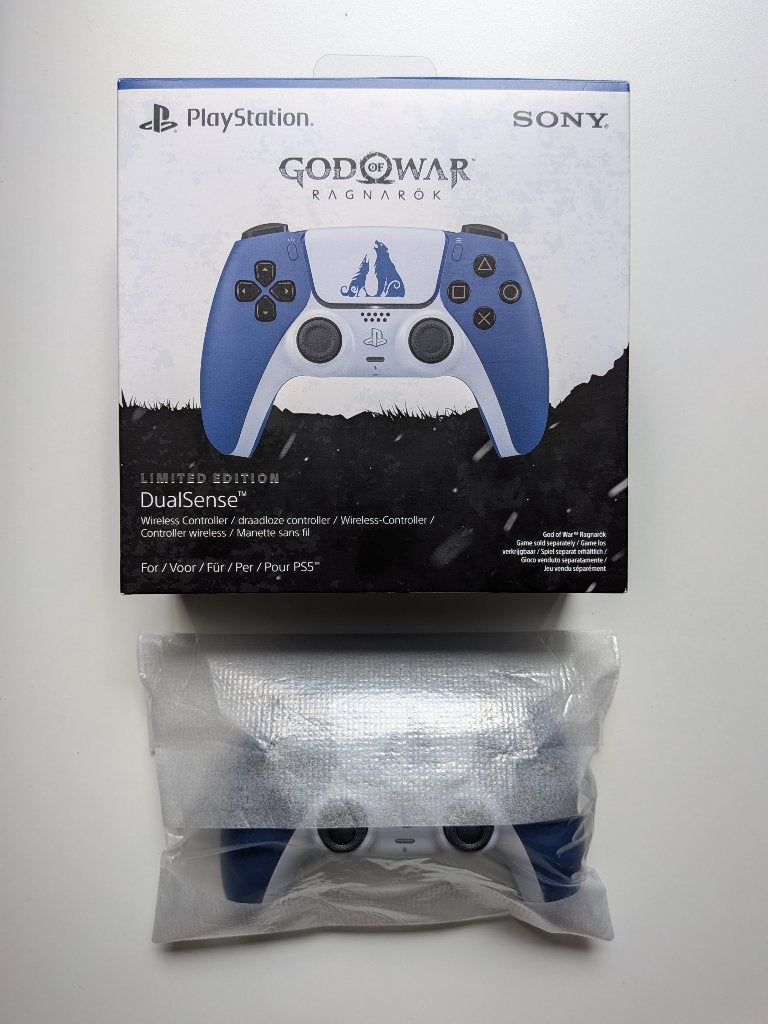 DualSense Controller God Of War Ragnarok, Sans fil, Enlèvement ou Envoi, PlayStation 5, Utilisé