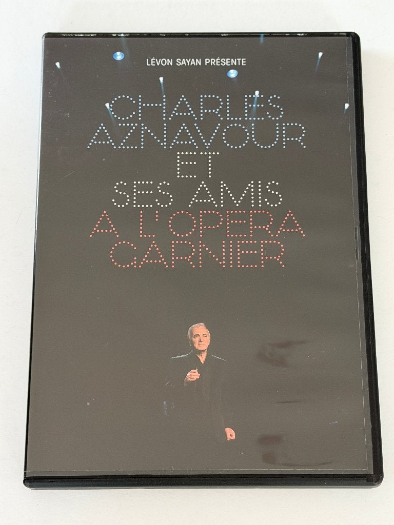 Charles Aznavour Et Ses Amis A L'Opera Garnier (DVD), Enlèvement ou Envoi, Utilisé