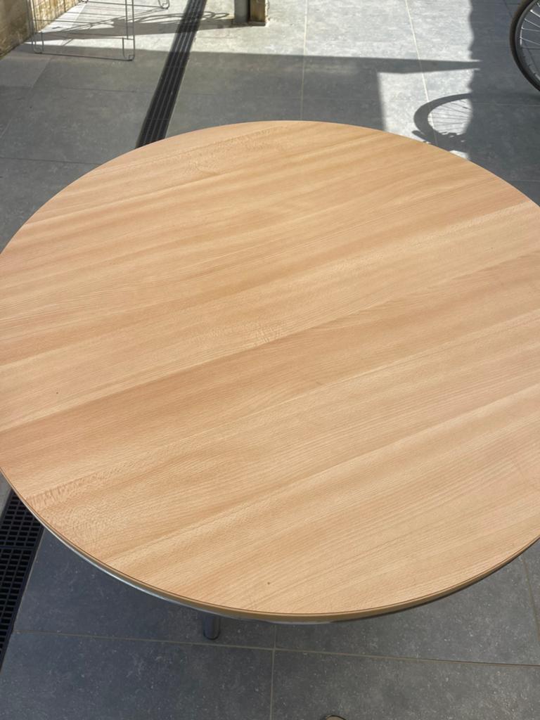 Rond tafel, Huis en Inrichting, Tafels | Statafels, Ophalen, Zo goed als nieuw