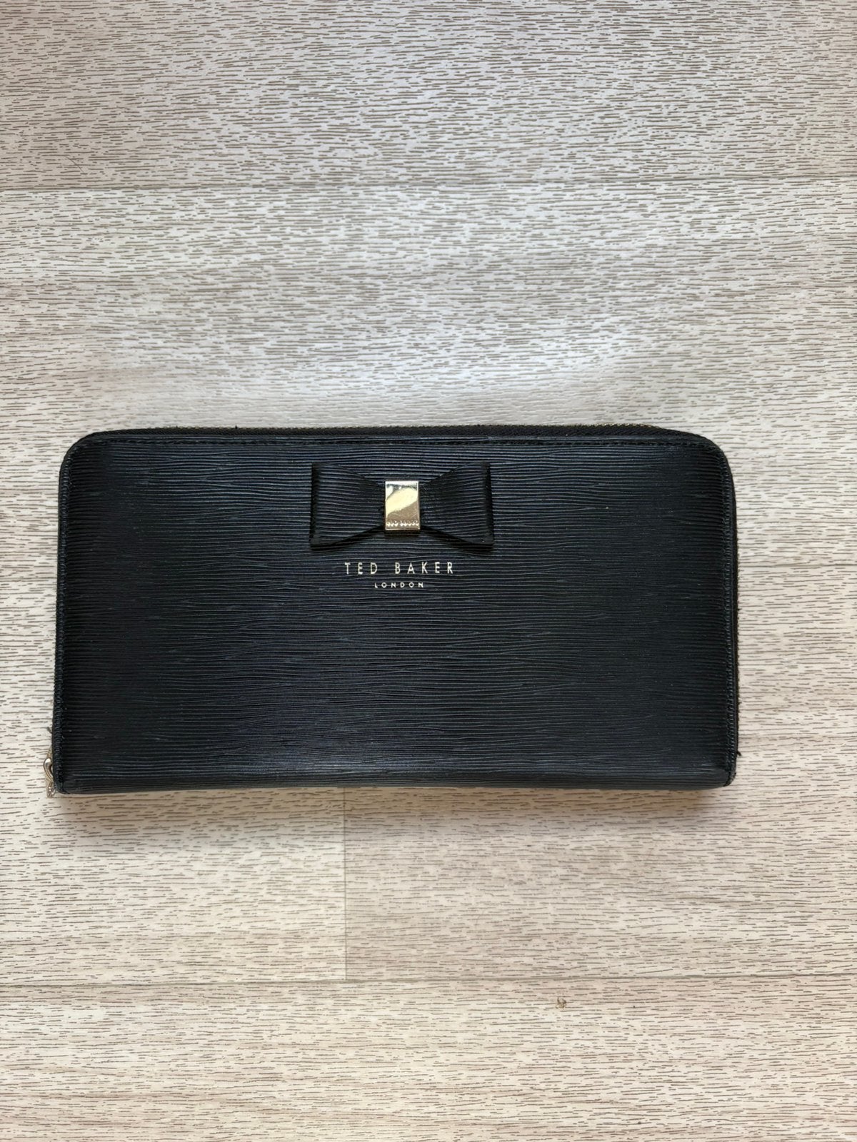 Ted Baker portemonnee, Bijoux, Sacs & Beauté, Porte-monnaie & Portefeuilles, Enlèvement ou Envoi, Comme neuf, Noir, Autres marques