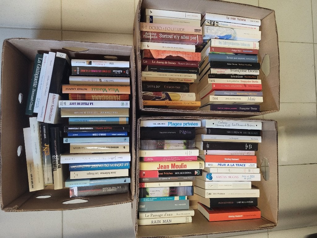 Livres a donner, Ophalen, Gelezen