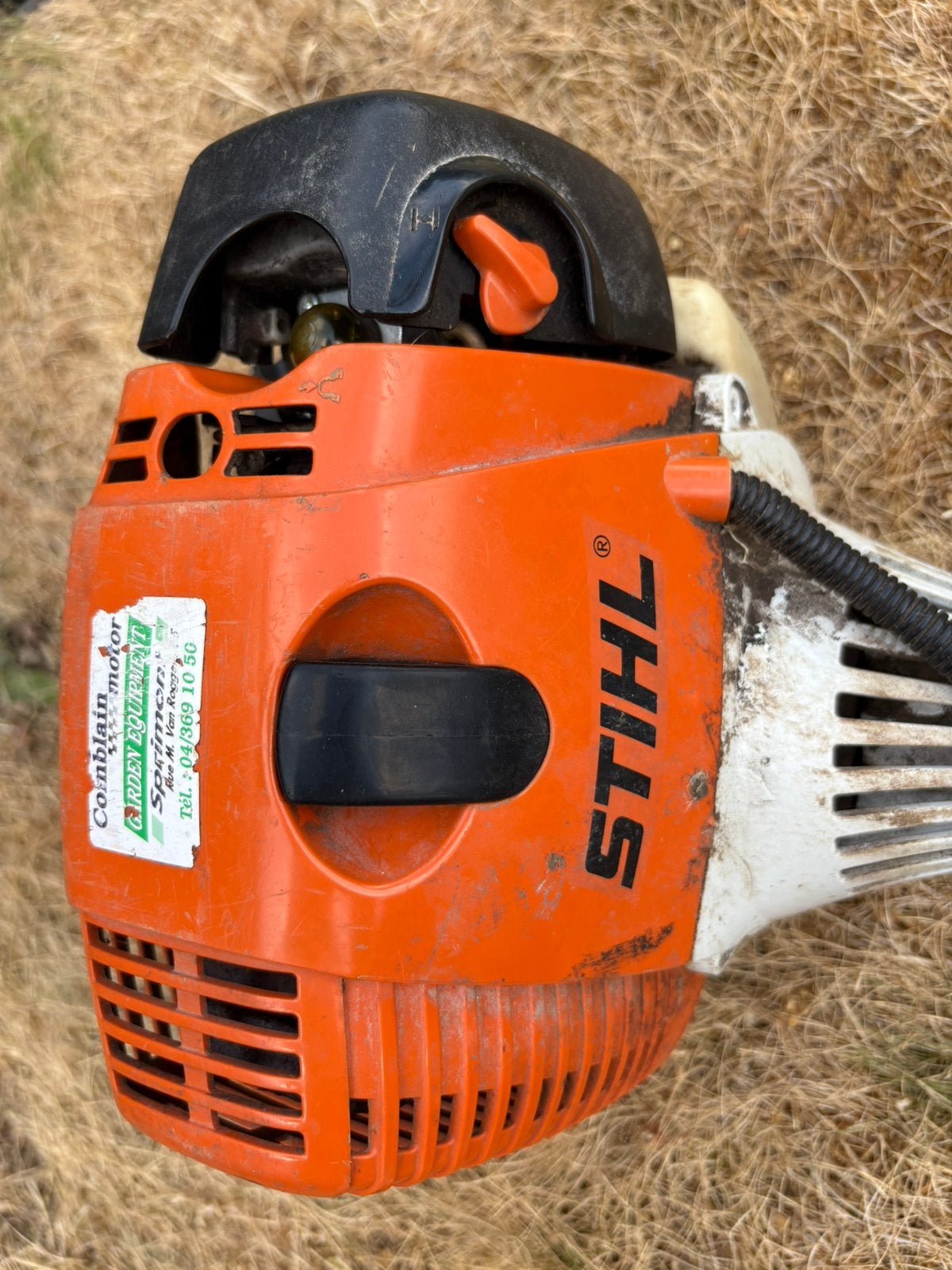 Débroussailleuse stihl, Enlèvement, Utilisé, Essence
