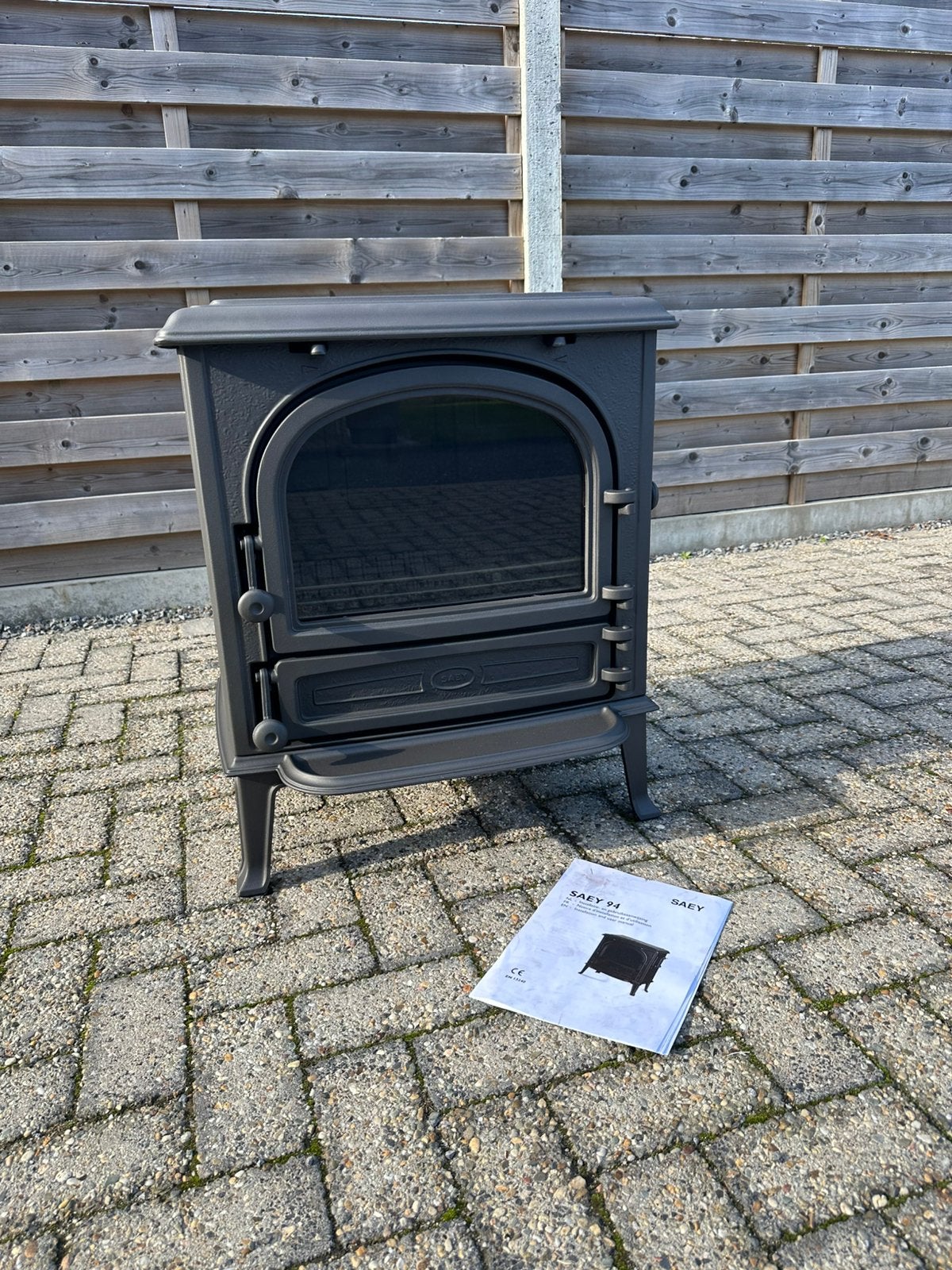 Saey 94 hout kolenkachel 13kw als nieuw, Ophalen, Zo goed als nieuw, Hout, Houtkachel