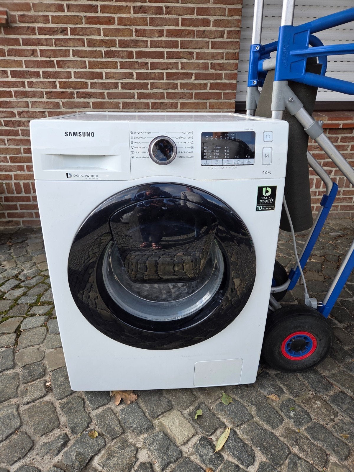wasmachine samsung, Ophalen, 1200 tot 1600 toeren, Gebruikt, Handwasprogramma