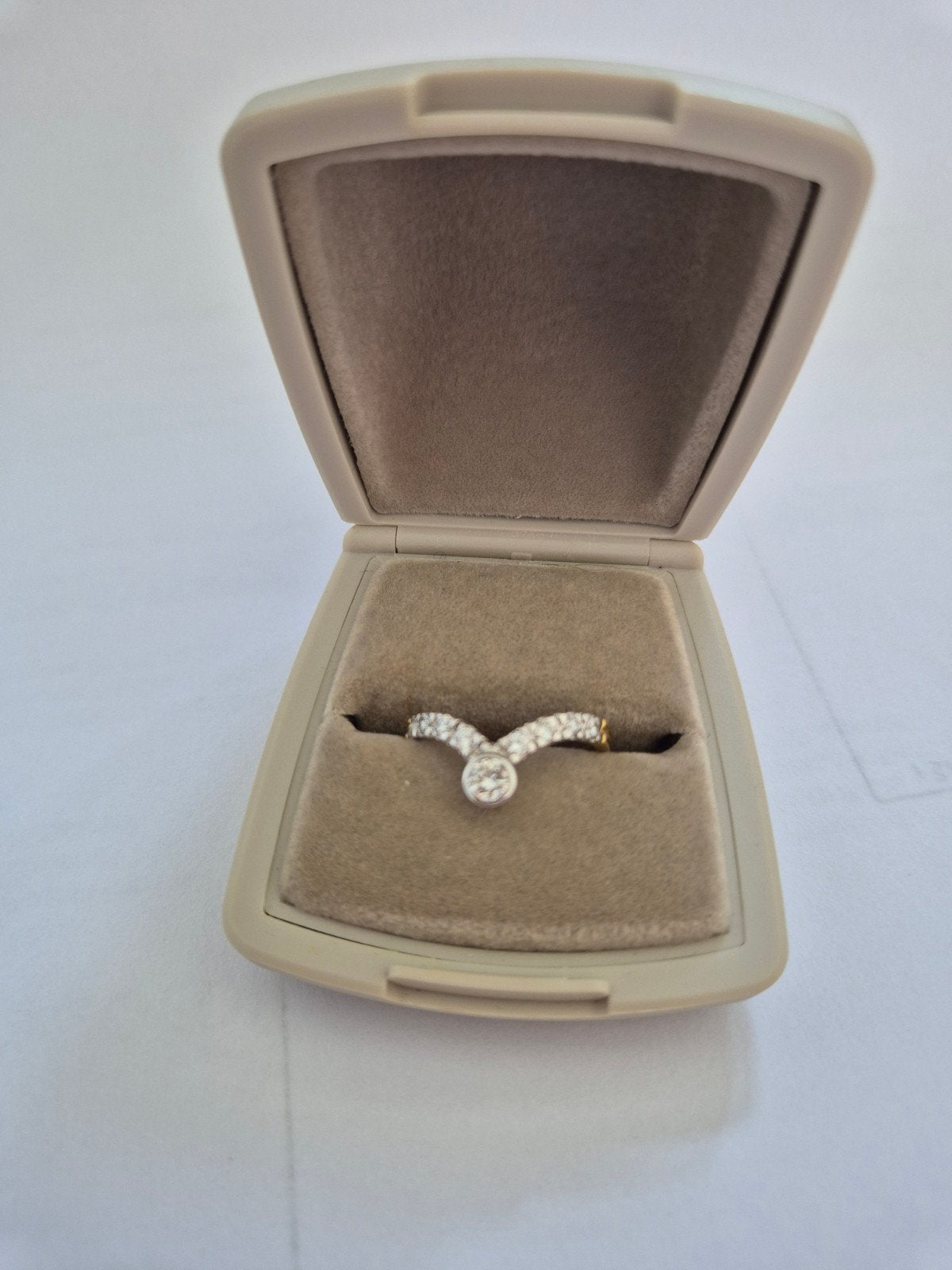 verlovingsring of gewone ring, Handtassen en Accessoires, Ophalen