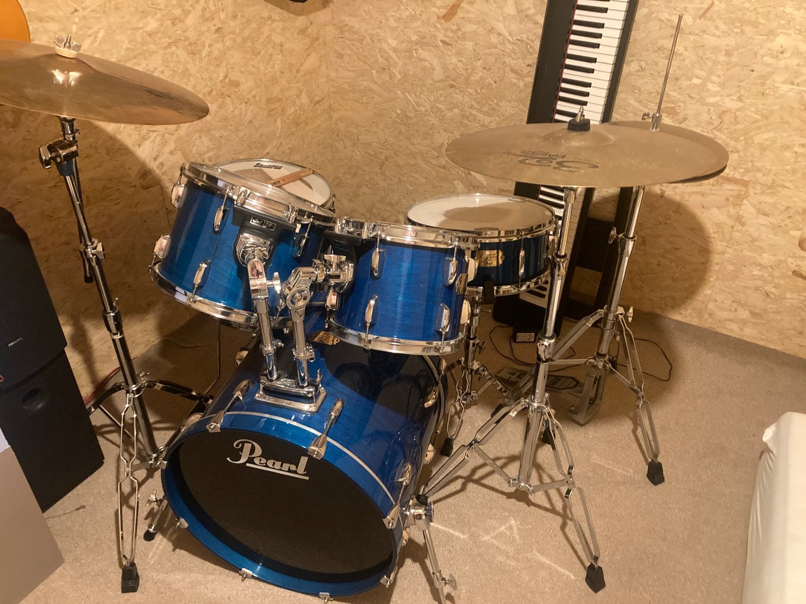 Drumstel Pearl Export, Muziek en Instrumenten, Ophalen, Zo goed als nieuw, Pearl