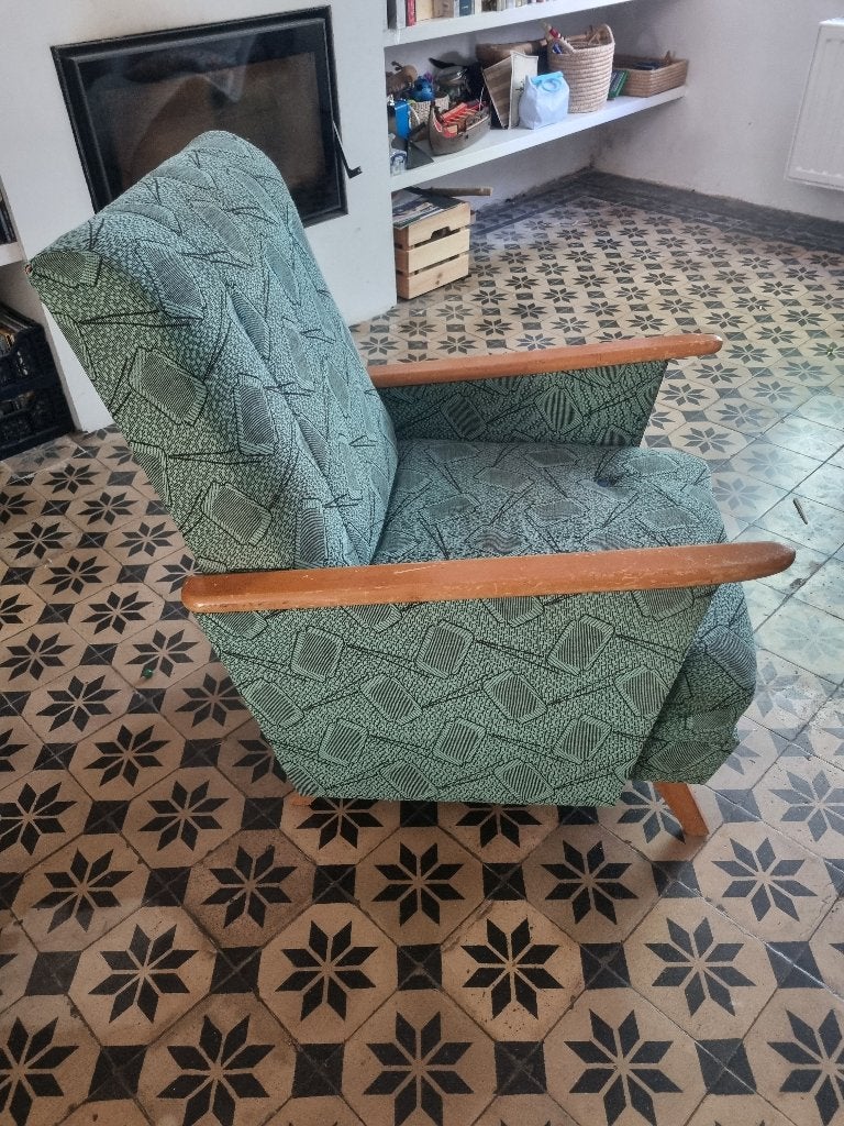 Fauteuil vert, Ophalen, Gebruikt