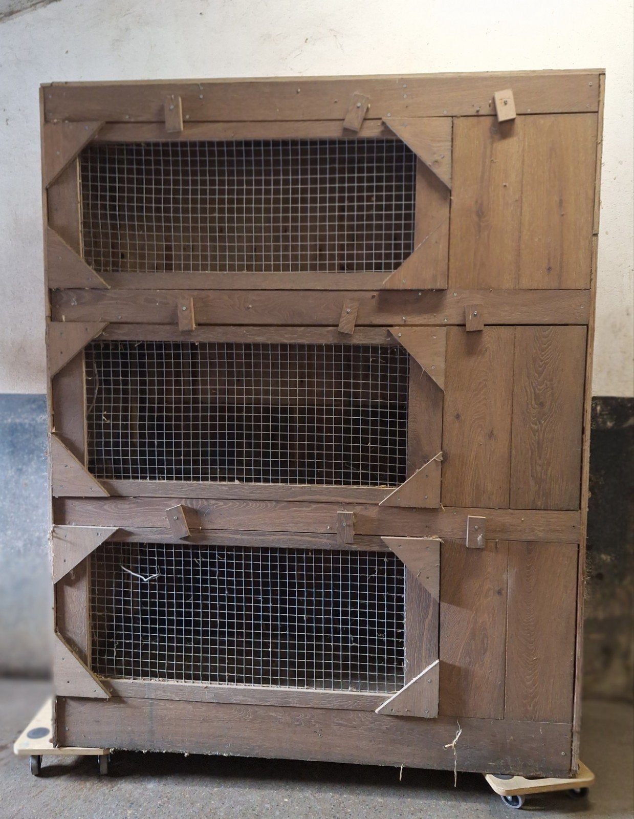 Luxe konijnenflat beschikbaar, Ophalen, Gebruikt, Hout, Overige typen