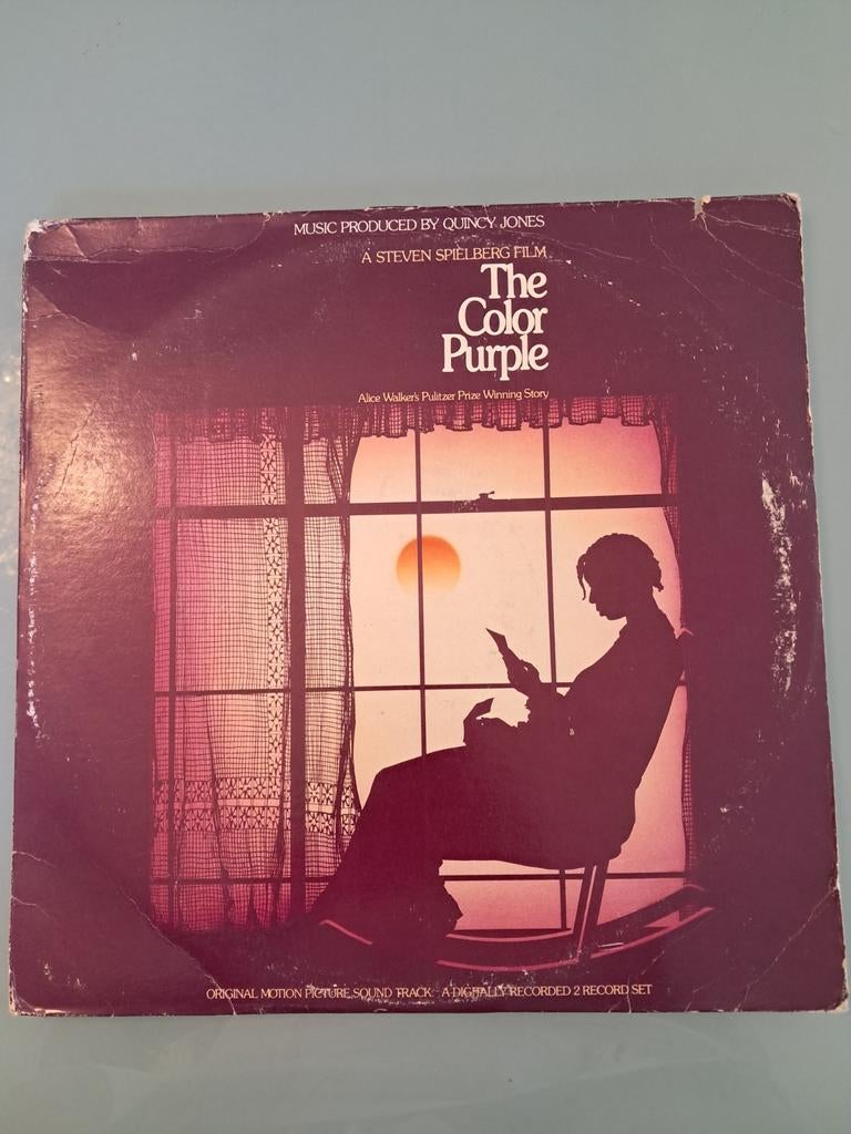 The colour purple. 2lp ..movie soundtrack 1986 quincy jones, Verzenden, Gebruikt