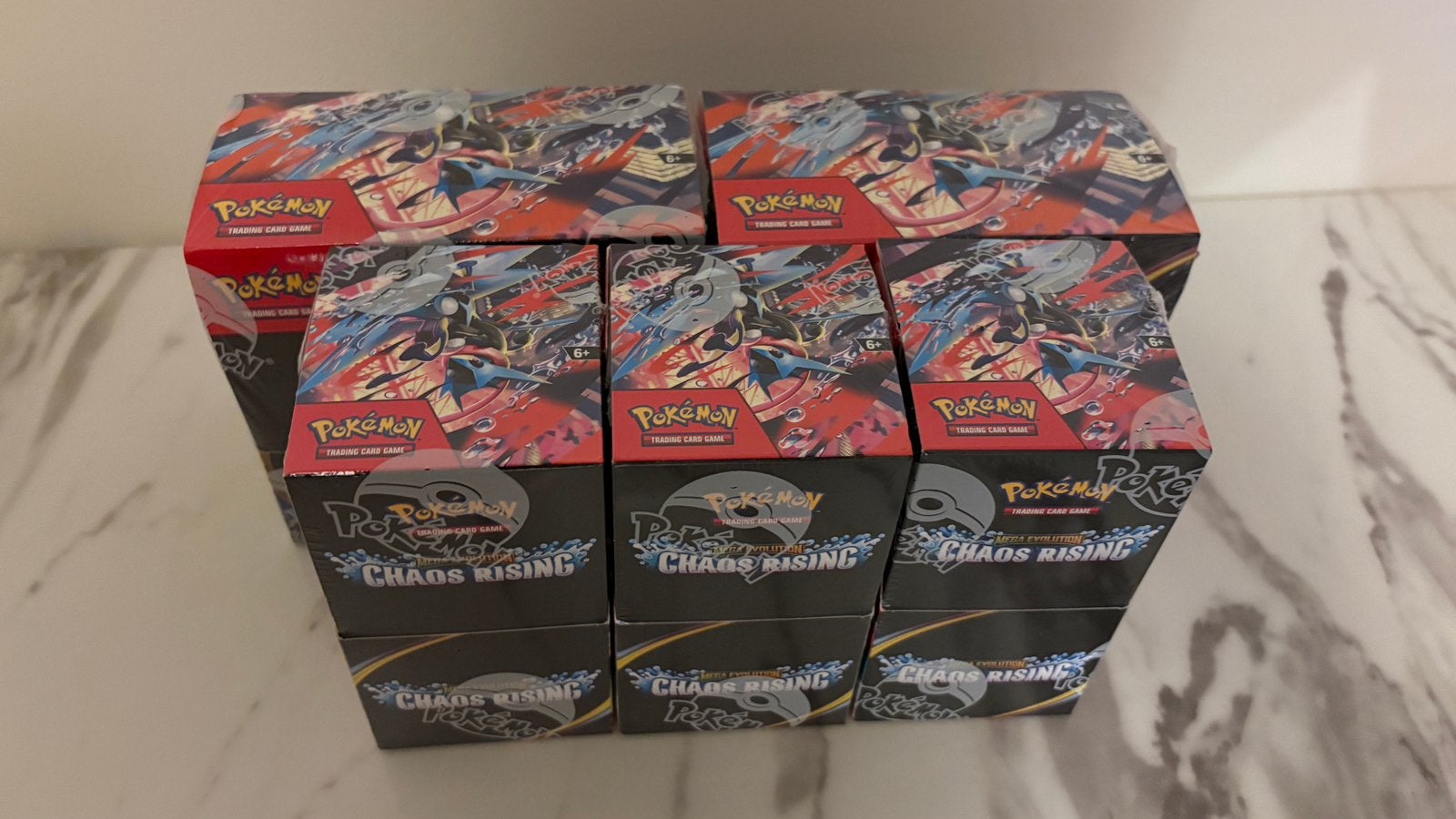 Pokémon Chaos Rising Booster Box – 18 & 36 Booster Packs, Hobby en Vrije tijd, Ophalen of Verzenden, Nieuw, Boosterbox