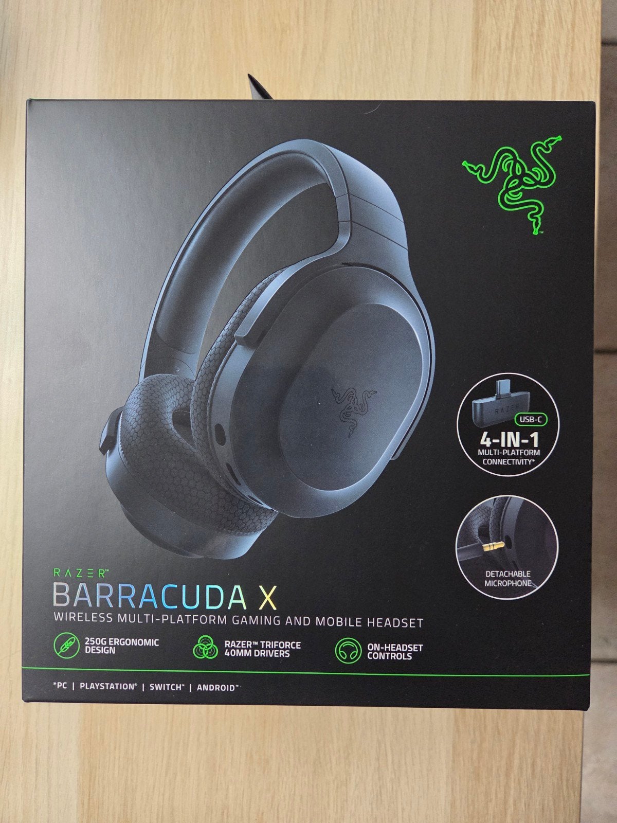 Razer Barracuda X, draadloze headset, multi platform, Ophalen of Verzenden