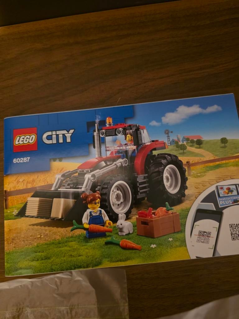 60287 – LEGO City Tractor, Ophalen of Verzenden, Zo goed als nieuw, Complete set, Lego