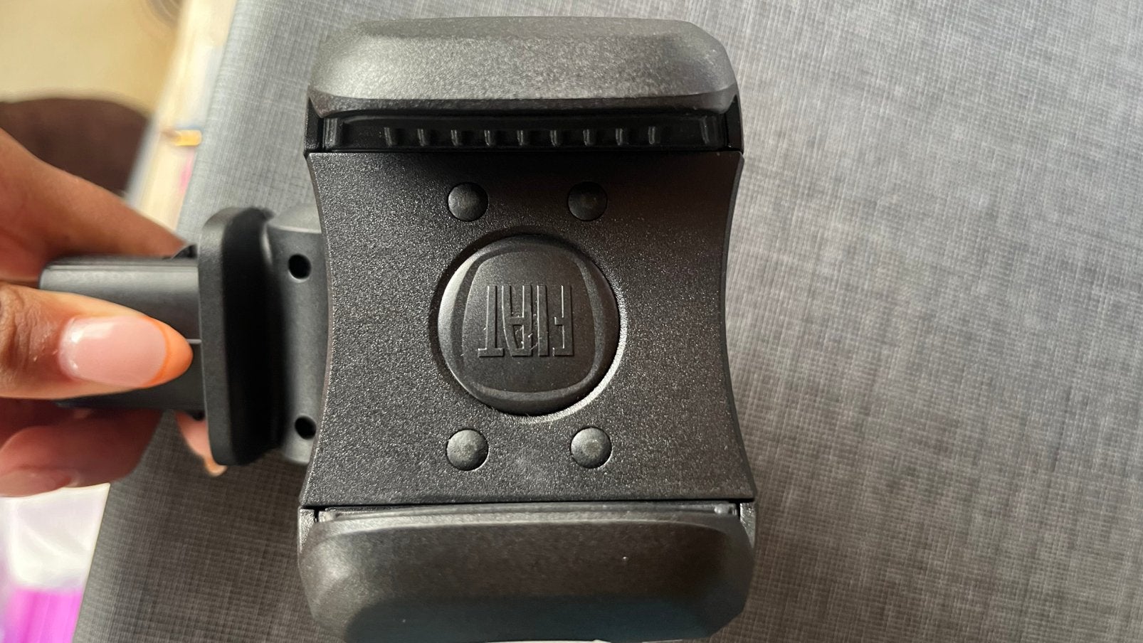 Officiële fiat gsm houder, Telecommunicatie, Telefoonhouders, Verzenden, Zo goed als nieuw, Auto