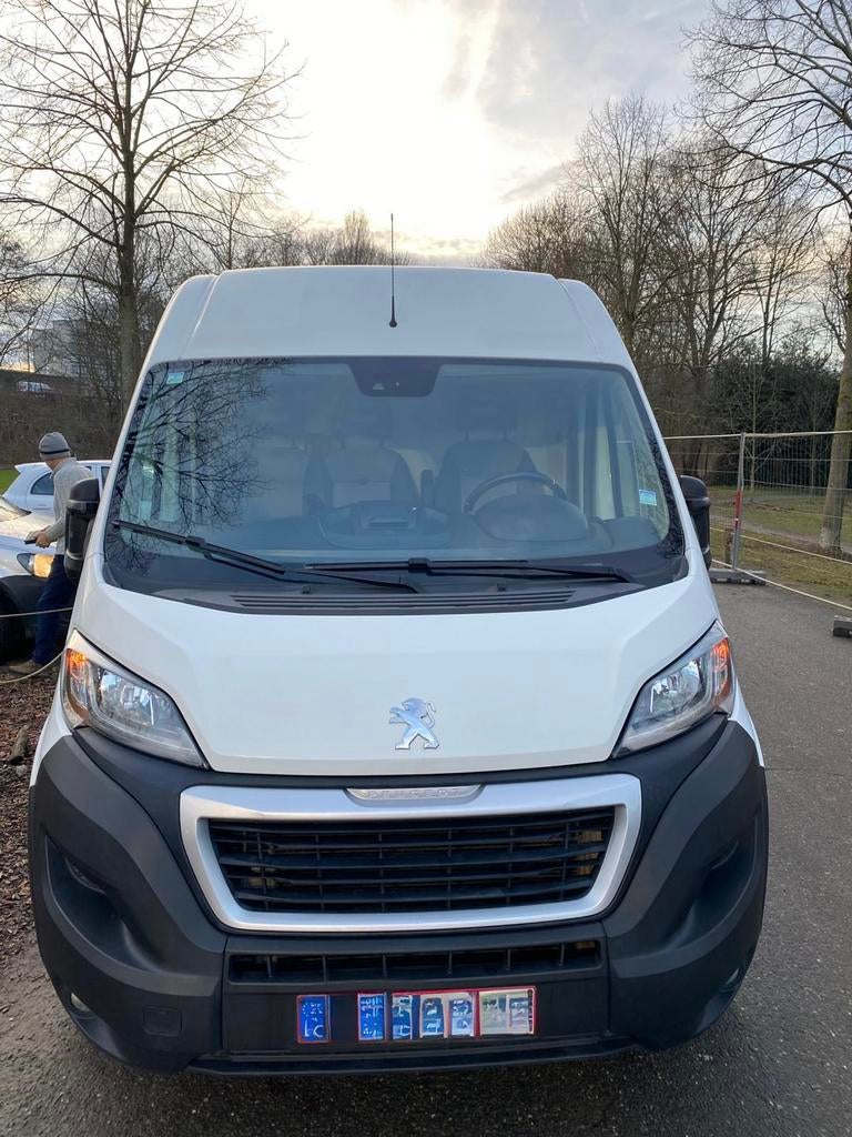 Peugeot Boxer 2020, Auto's, Euro 5, Wit, Bedrijf, Grijs