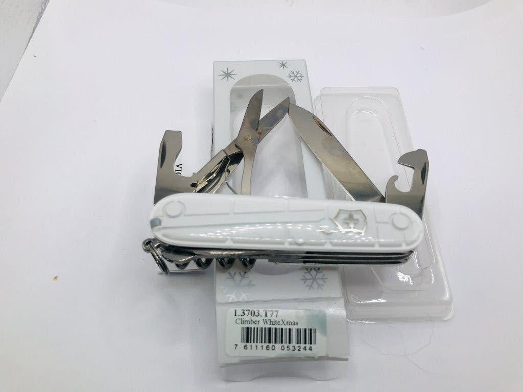 Grimber de 91 mm, édition de Noël blanche 2015,  Victorinox, Caravanes & Camping, Outils de camping, Neuf, Enlèvement ou Envoi