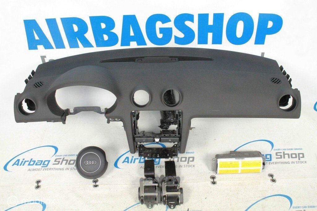 Airbag kit - Tableau de bord noir Audi A3 8P (2005-2012), Autos : Pièces & Accessoires, Enlèvement ou Envoi, Utilisé