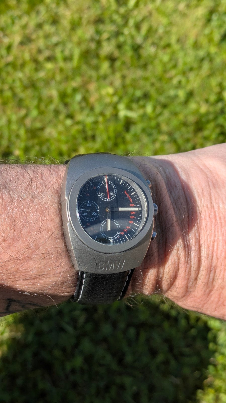 Rare Chronographe BMW Titanium -  Valjoux, Bijoux, Sacs & Beauté, Montres | Hommes, Montre-bracelet, Autres marques, Cuir, Utilisé